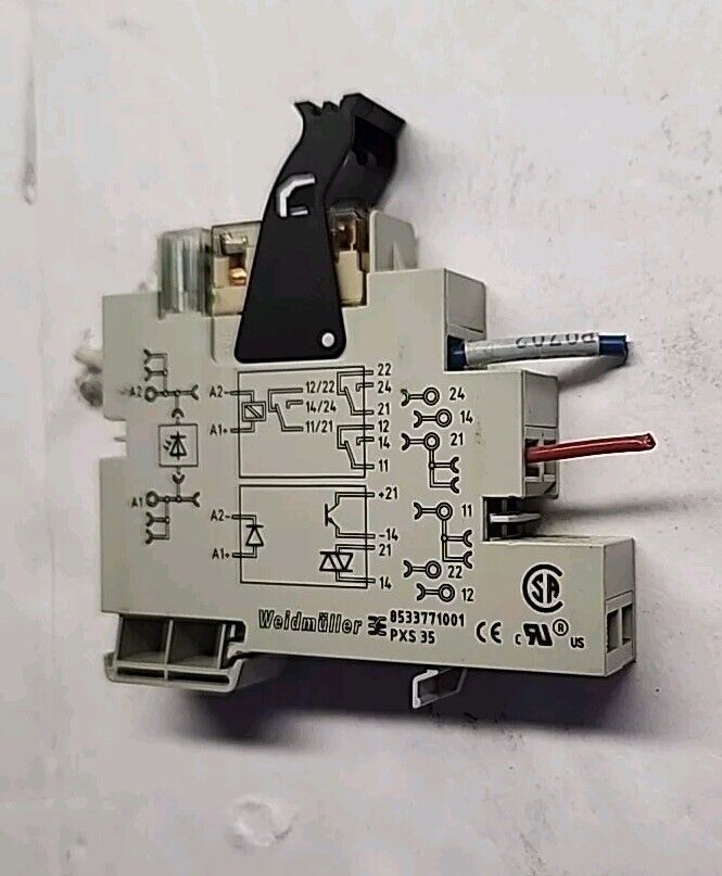 WEIDMULLER IDL4Z40 Relay  8533771001 / PXS 35 OPTICAL RELAY BASE - Free Shipping