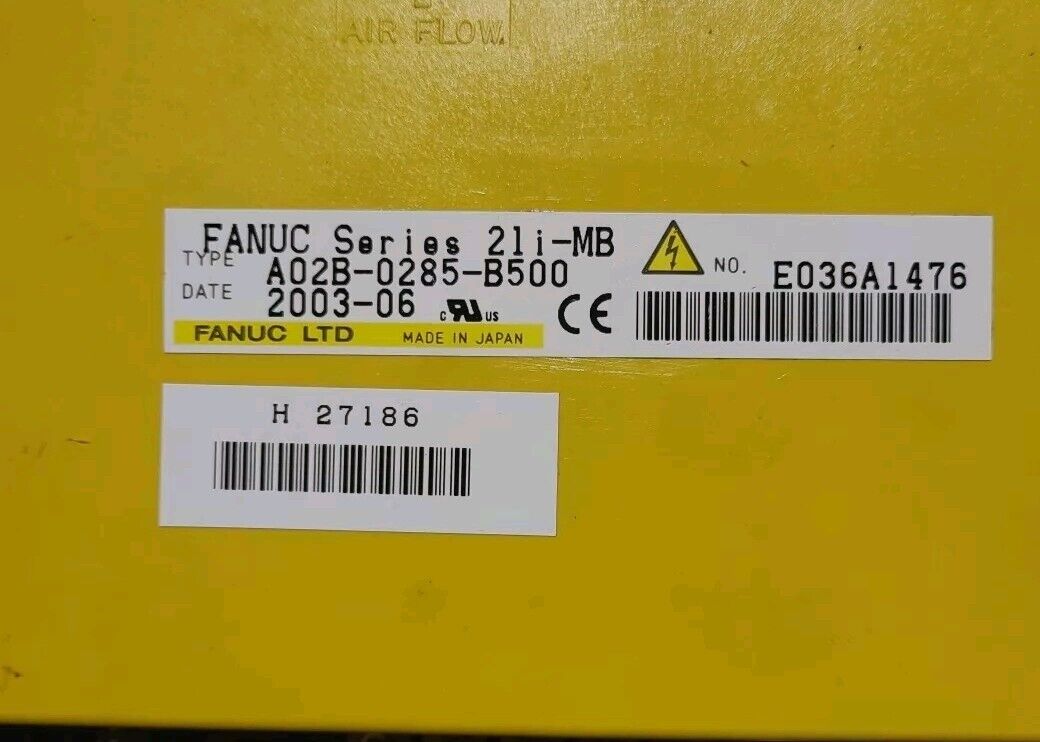 FANUC CONTROLLER HMI A02B-0285-B500/ 21i TB - Free US Shipping