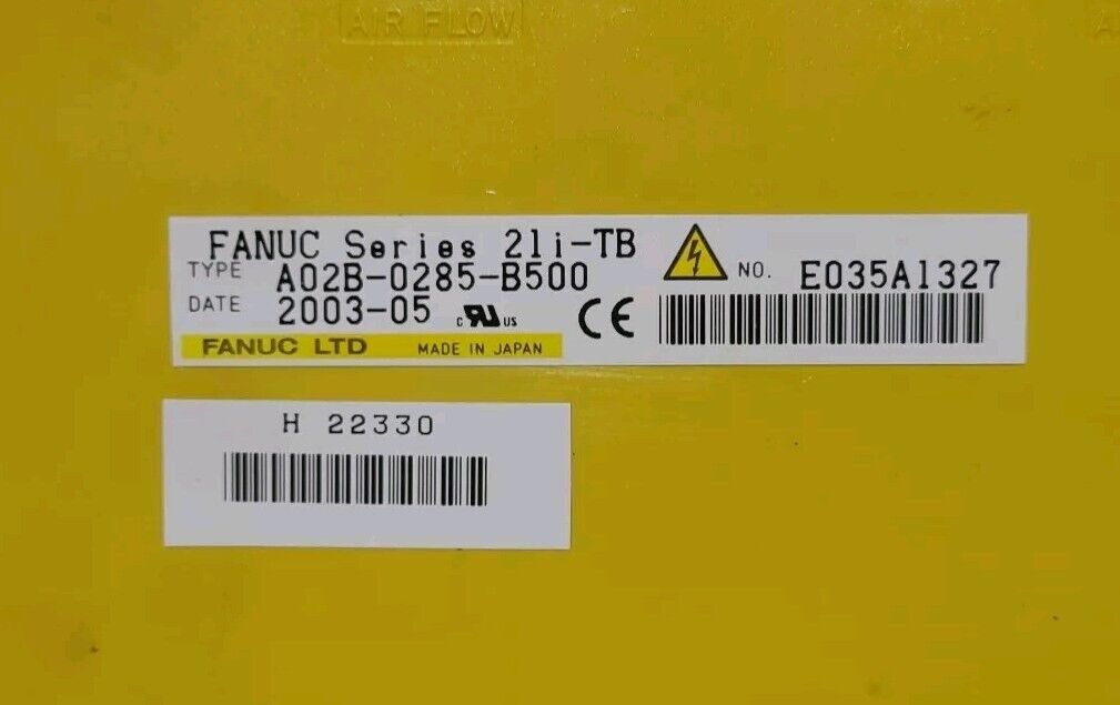 FANUC CONTROLLER HMI A02B-0285-B500/ 21i TB - Free US Shipping