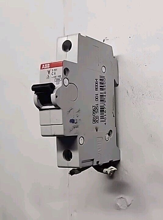 ABB S201 C6 230/400Vac Circuit Breaker - Free Shipping