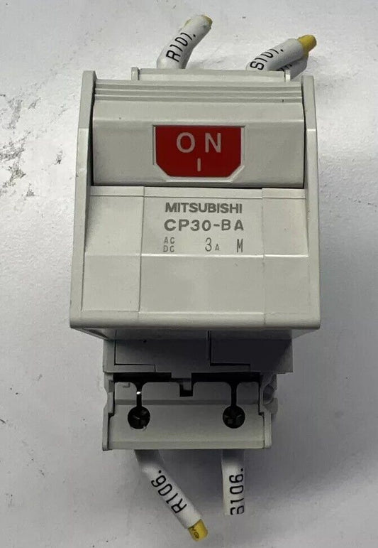 Used Mitsubishi CP30-BA CP30BA 3A Circuit Protector with warranty Free Shipping