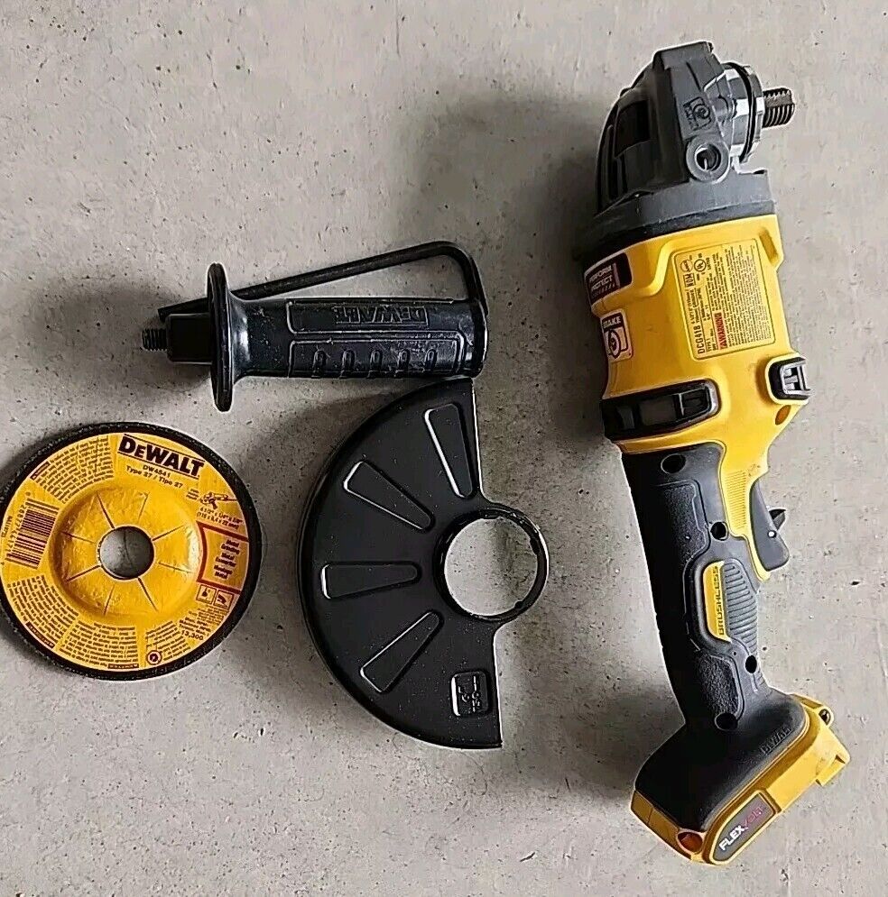 DeWALT DCG418B 60V MAX FLEXVOLT 4-1/2" - 6" Cordless Grinder w/ Kickback Brake