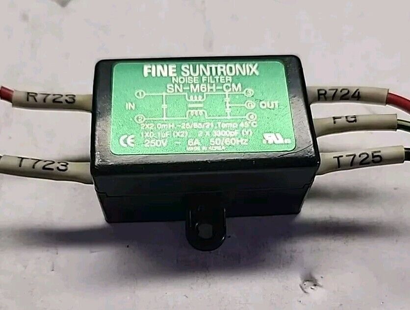 Fine Suntronix SN-M6H-CM 250V Noise Filter - Free Shipping