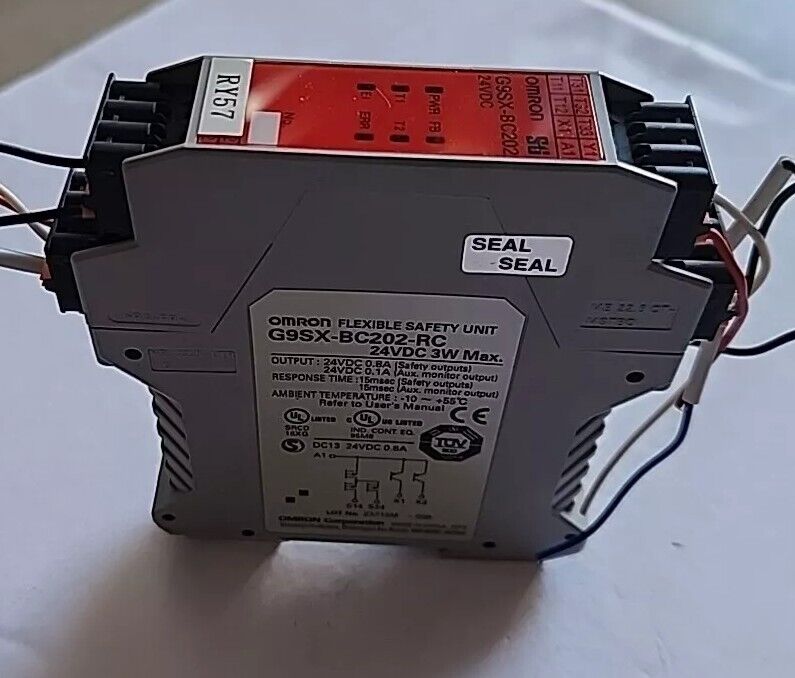 OMRON safety relay G9SX-BC202-RC with Warranty & Free Shipping