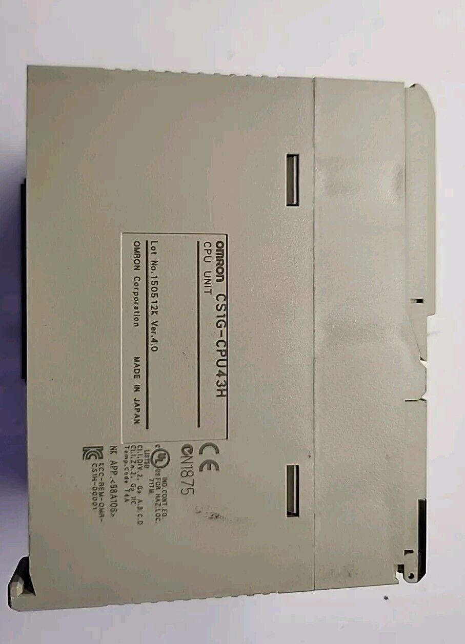 CS1G-CPU43H OMRON PLC CPU with Warranty & Free Shipping