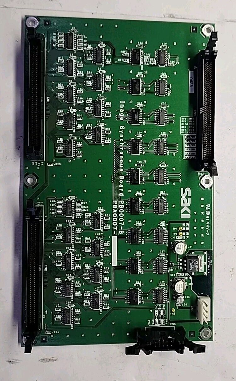 Saki Image Synchronous Board Pb0007-B, Pba0007 Warranty & Free Shipping