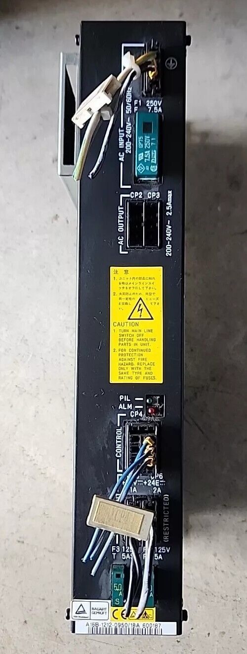 FANUC A16B-1212-0950/18A Motor Controller Module with Warranty & Free Shipping