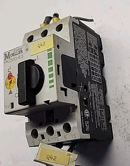 MOELLER PKZMO-6.3 MOTOR PROTECTOR CIRCUIT BREAKER Free Shipping & Warranty