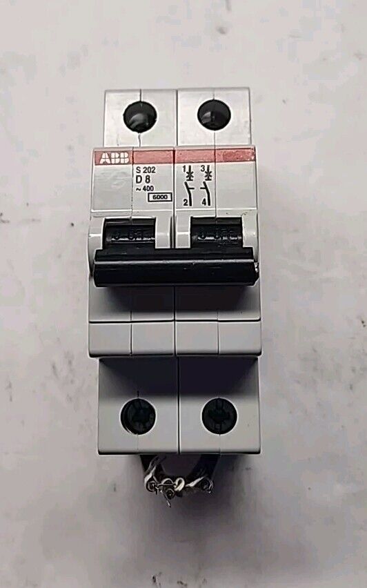 S202-D8, ABB, Miniature Circuit Breaker - Free Shipping