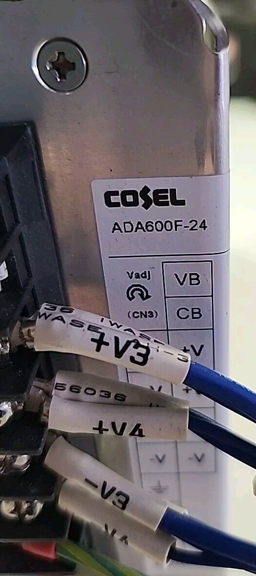 Cosel ADA600F-24 AC-DC Power Supply Input 100-240V Output 25A 24V Made in Japan