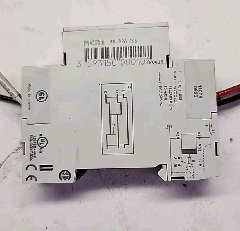 Crouzet mar1 88 826 115 time delay relay - Free Shipping