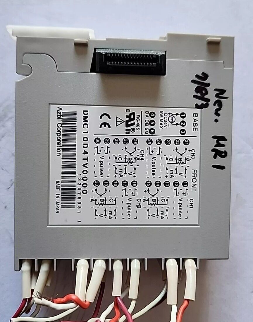 Yamatake Azbil DMC10D4TV0000 module with Warranty & Free Shipping