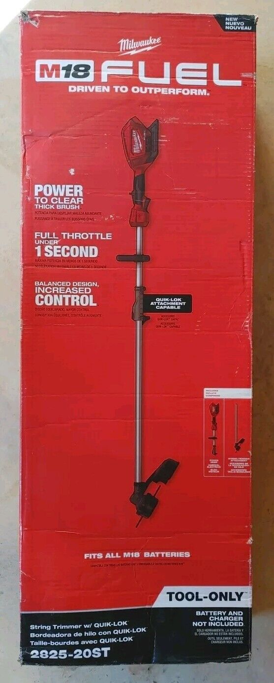 Milwaukee 2825-20ST M18 FUEL 18-V Lithium-Ion Cordless Brushless String Trimmer