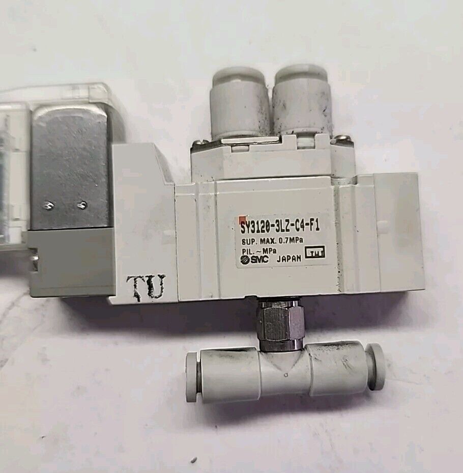 SMC SY3120-3LZ-C4-F1 Pneumatic Solenoid Valve - Free Shipping