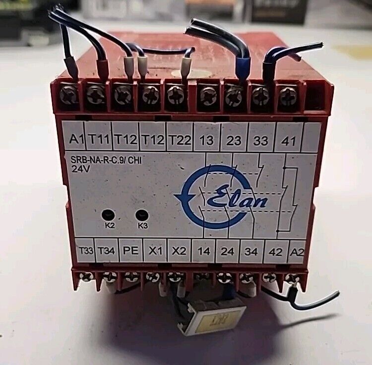 ELAN SRB-NA-R-C.9/CHI-24V Safety Relay with Warranty & Free Shipping