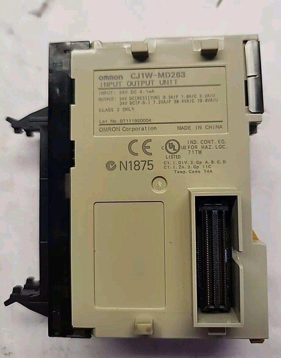 OMRON CJ1W-MD263 Input Output Unit - Free Shipping