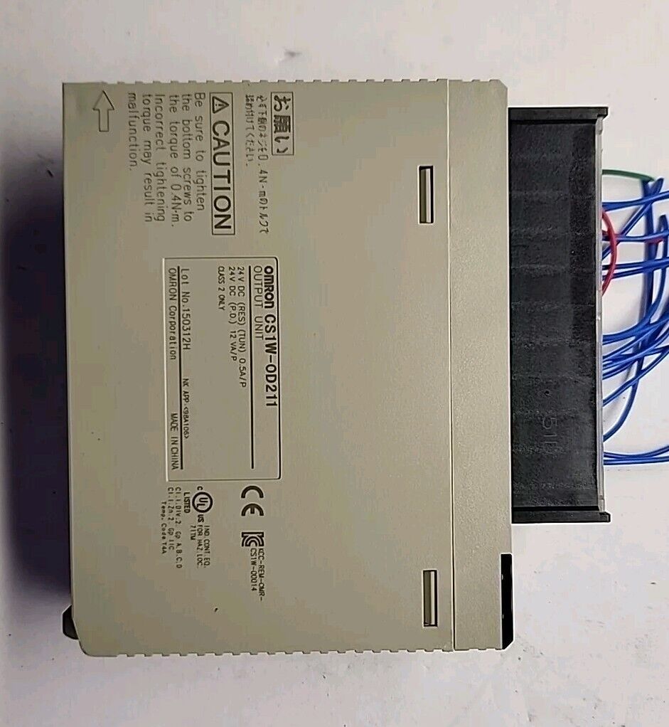 OMRON CS1W-OD211 OUTPUT UNIT 24V DC with Warranty & Free Shipping