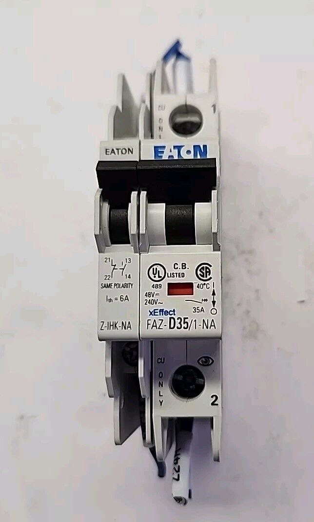 Eaton CIRCUIT BREAKER FAZ-D35/1-NA, Z-IHK-NA Free Shipping