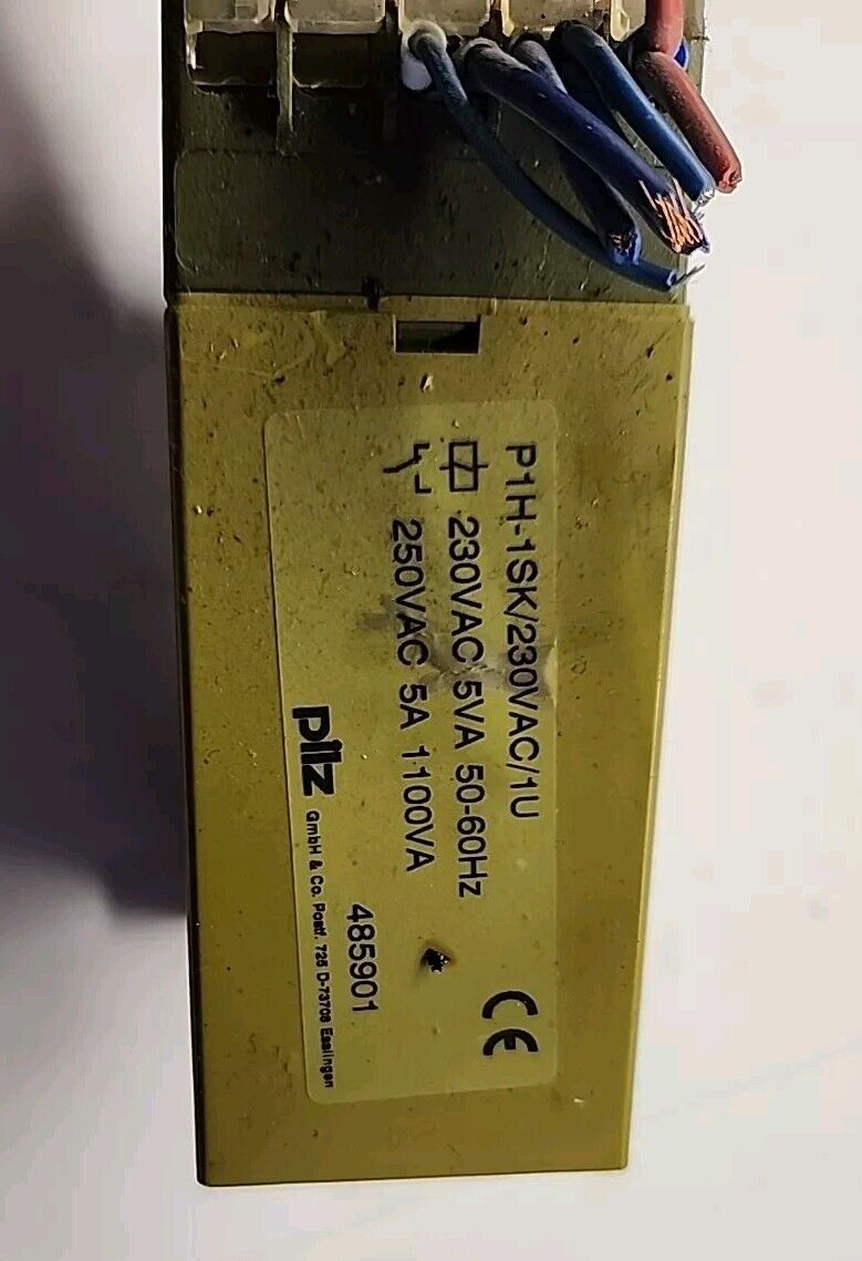 PILZ P1H-1SK/230VAC/1U safety relay 485901 with Warranty & Free Shipping