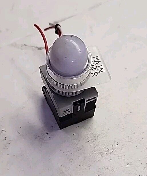 IDEC APW (TW) N98 White Industrial Status Indicator Light - Free Shipping