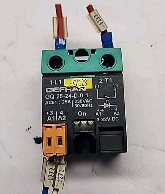 Gefran GQ-25-24-D-0-1 Solid State Relay - Free Shipping