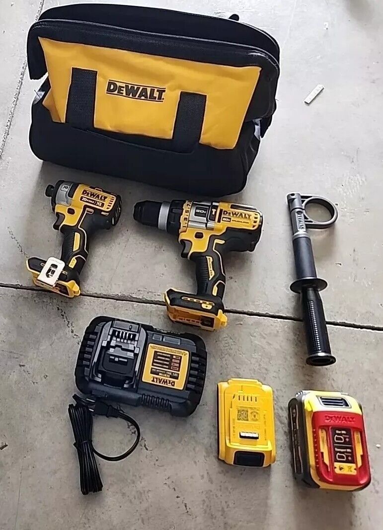 DeWalt DCK2100D1T1 20V - Hammer Drill Driver Combo Kit - Warranty - Free Ship