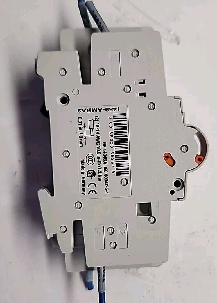 Allen Bradley 4A Circuit Breaker 1489-AMRA3 E197878 1489-M Free Shipping