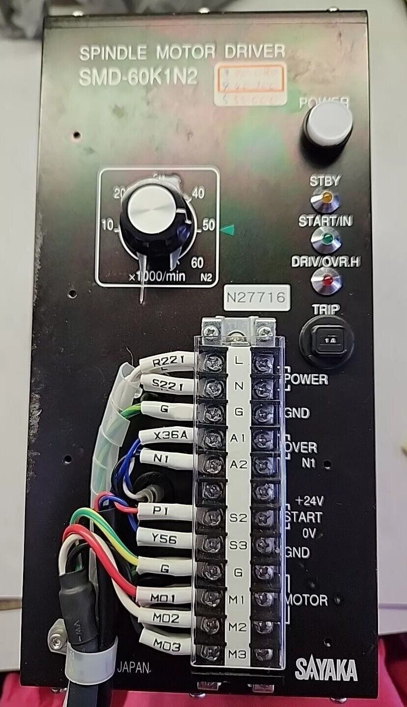 Sayaka SMD-60K1N Spindle Motor Driver with Warranty & Free Shipping