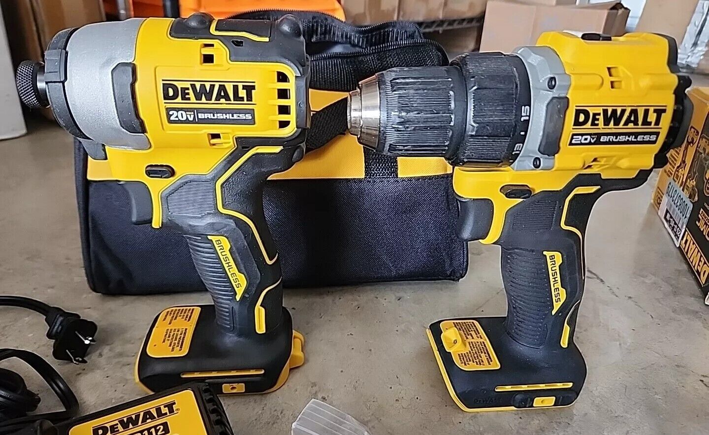 DEWALT ATOMIC 20-Volt MAX 2-Tool Combo Kit - DCK225D2 with 2 Batteries Free Ship