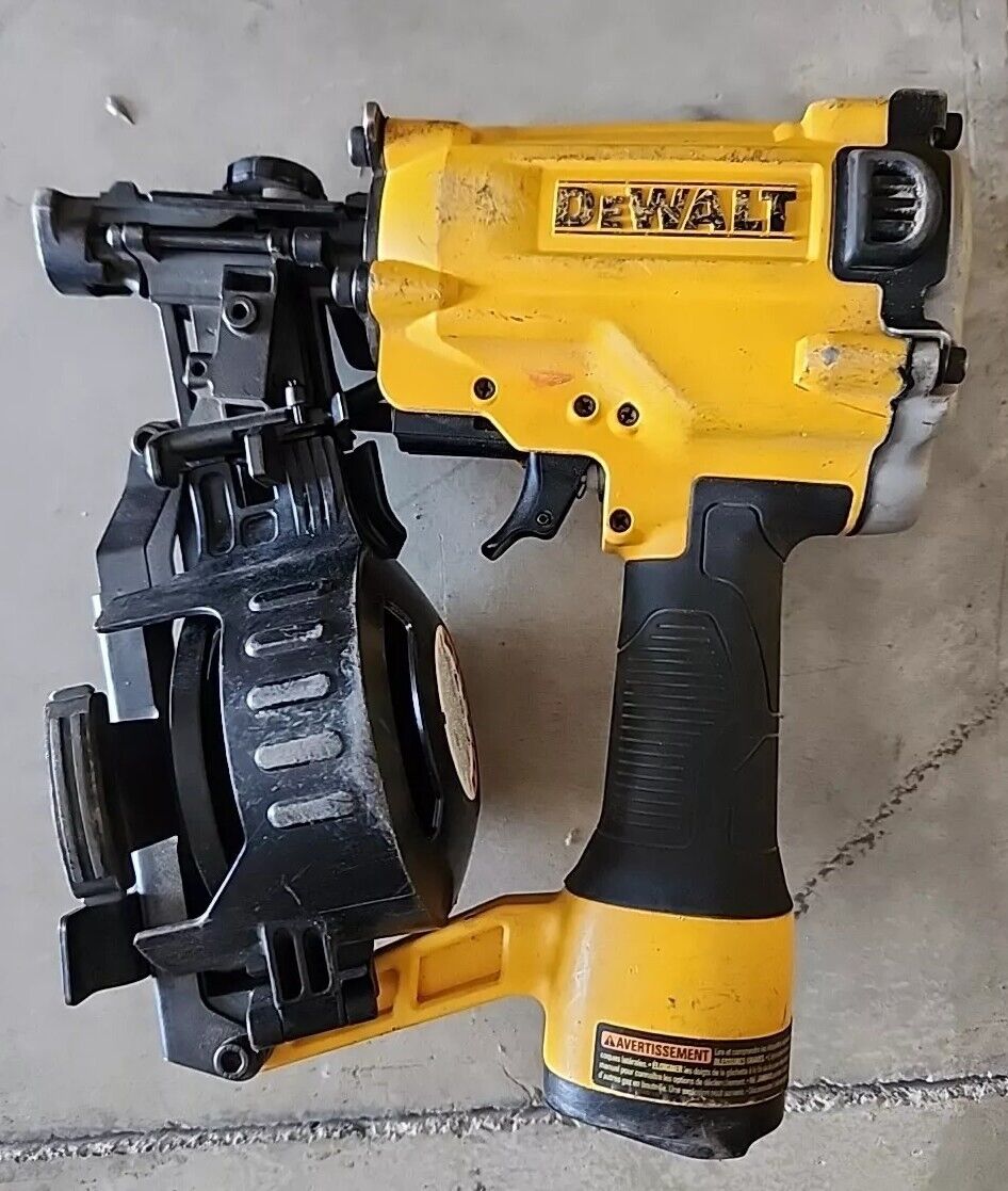 DEWALT DW45RN 15 degree Coil Roofing Nailer with Warranty & Free Shipping