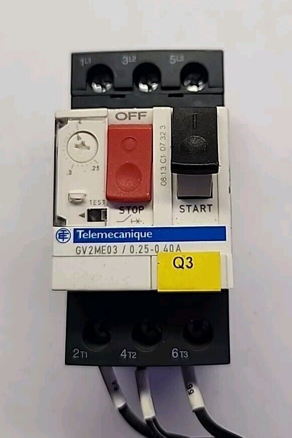 Telemecanique GV2ME03 Circuit Breaker with Warranty & Free Shipping