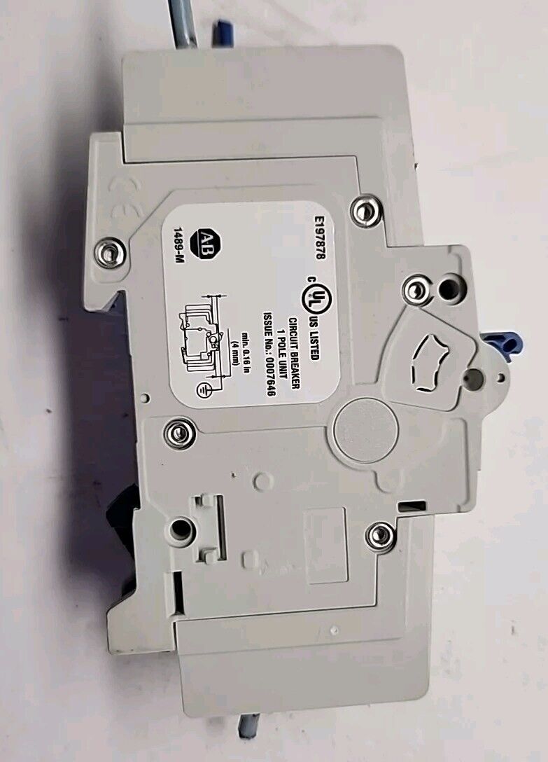 Allen Bradley 4A Circuit Breaker 1489-AMRA3 E197878 1489-M Free Shipping