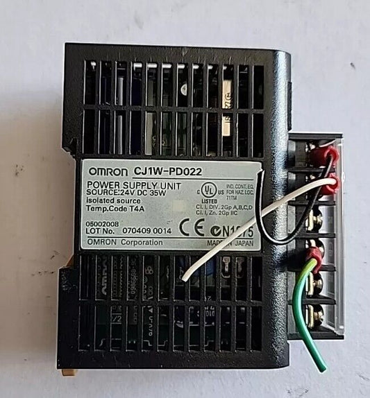 Omron CJ1W-PD022 Power Supply Unit with Warranty & Free Shipping