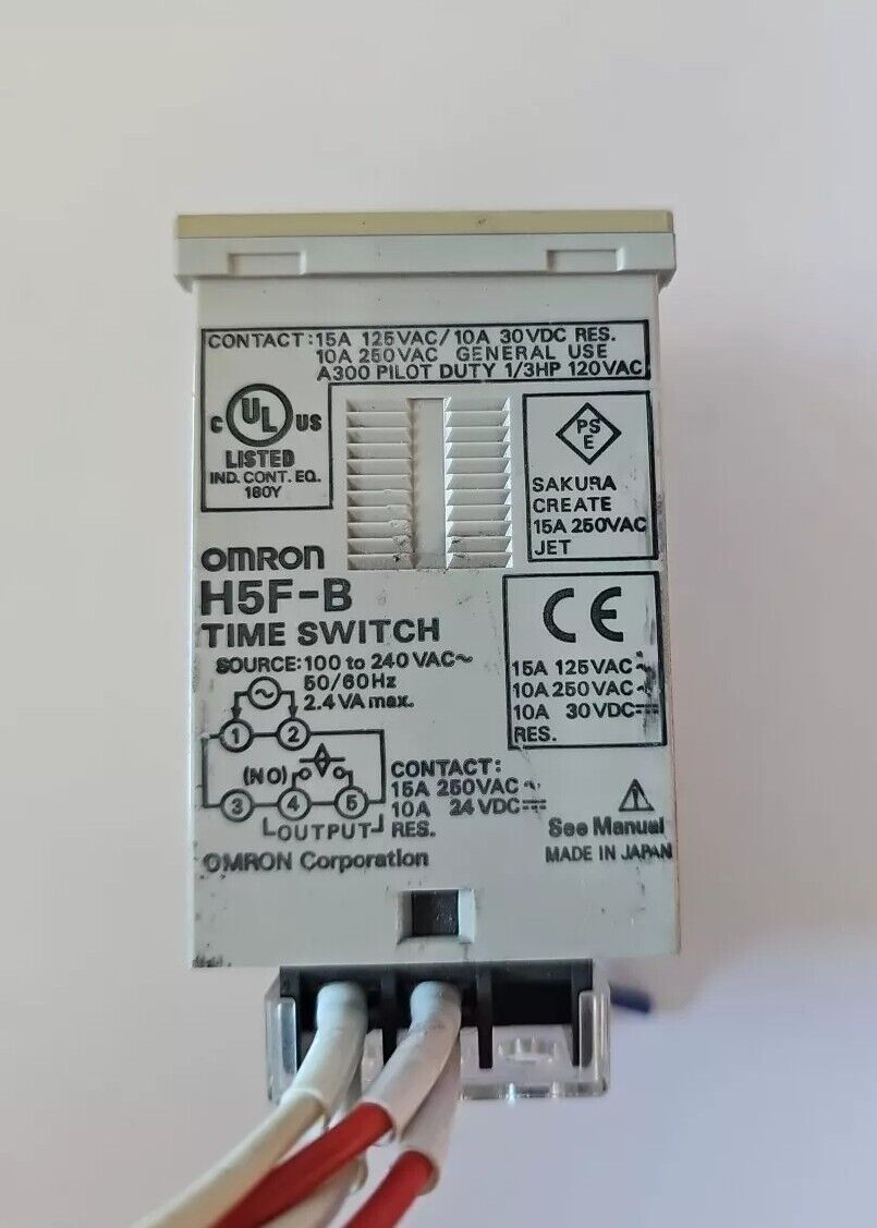 Omron H5F-B Time Switch with Warranty & Free Shipping