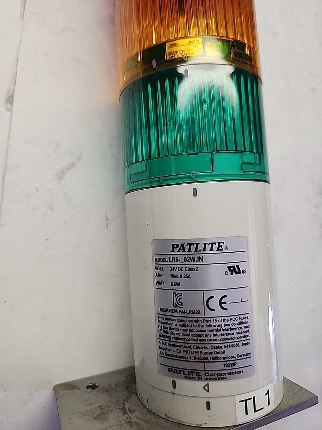 PATLITE Tower Signal Light LR6-_02WJN Free Shipping