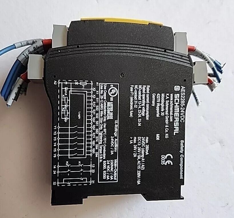 SCHMERSAL AES 2285-24V SAFETY RELAY with Warranty & Free Shipping