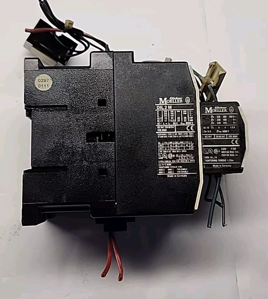 Klockner Moeller Contactor DIL2M with 31 DIL M Warranty & Free Shipping