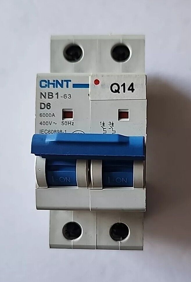 CHINT E218757 NB1-63 D6 Breaker with Warranty & Free Shipping