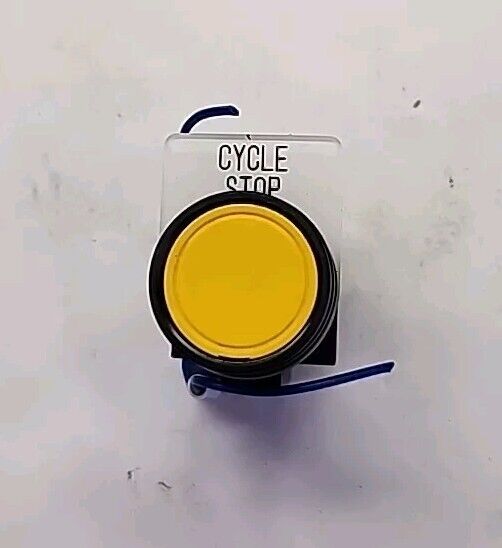 IDEC HW-CB10, A600 YELLOW PUSHBUTTON Free Shipping