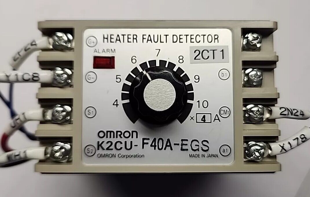 Omron K2CU-F40A-EGS Heater Fault Detector with Warranty & Free Shipping