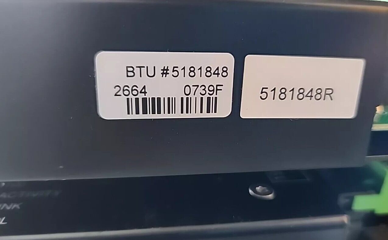 BTU International Part Number: 5181848 IntelliMax Control Module with Warranty