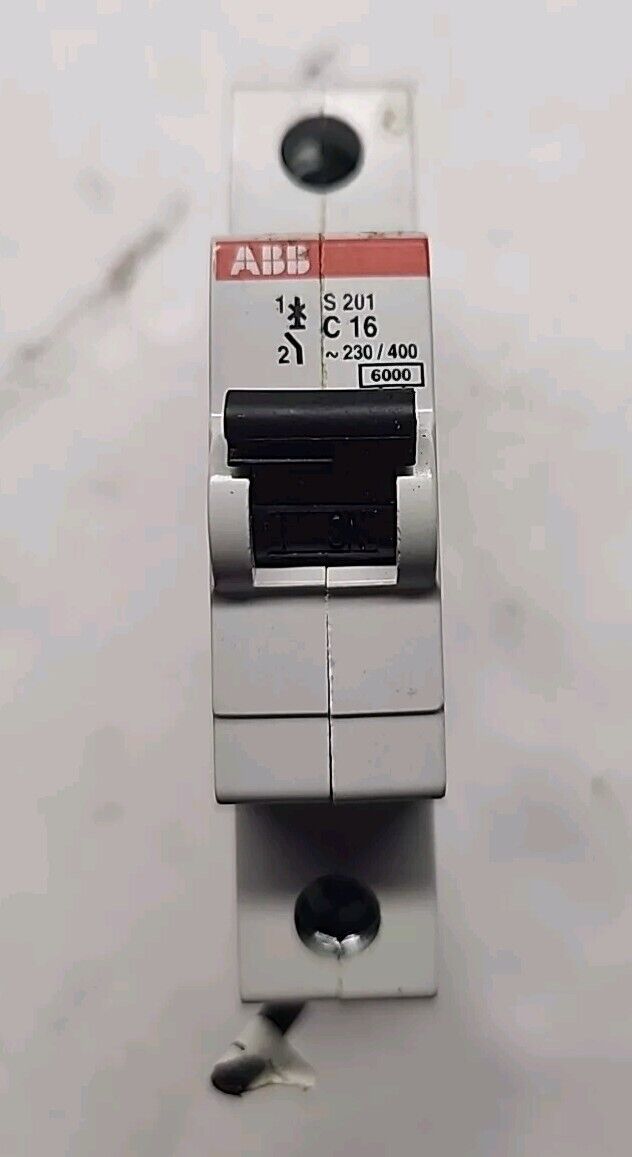 ABB S201-C16 Miniature Circuit Breaker - Free Shipping