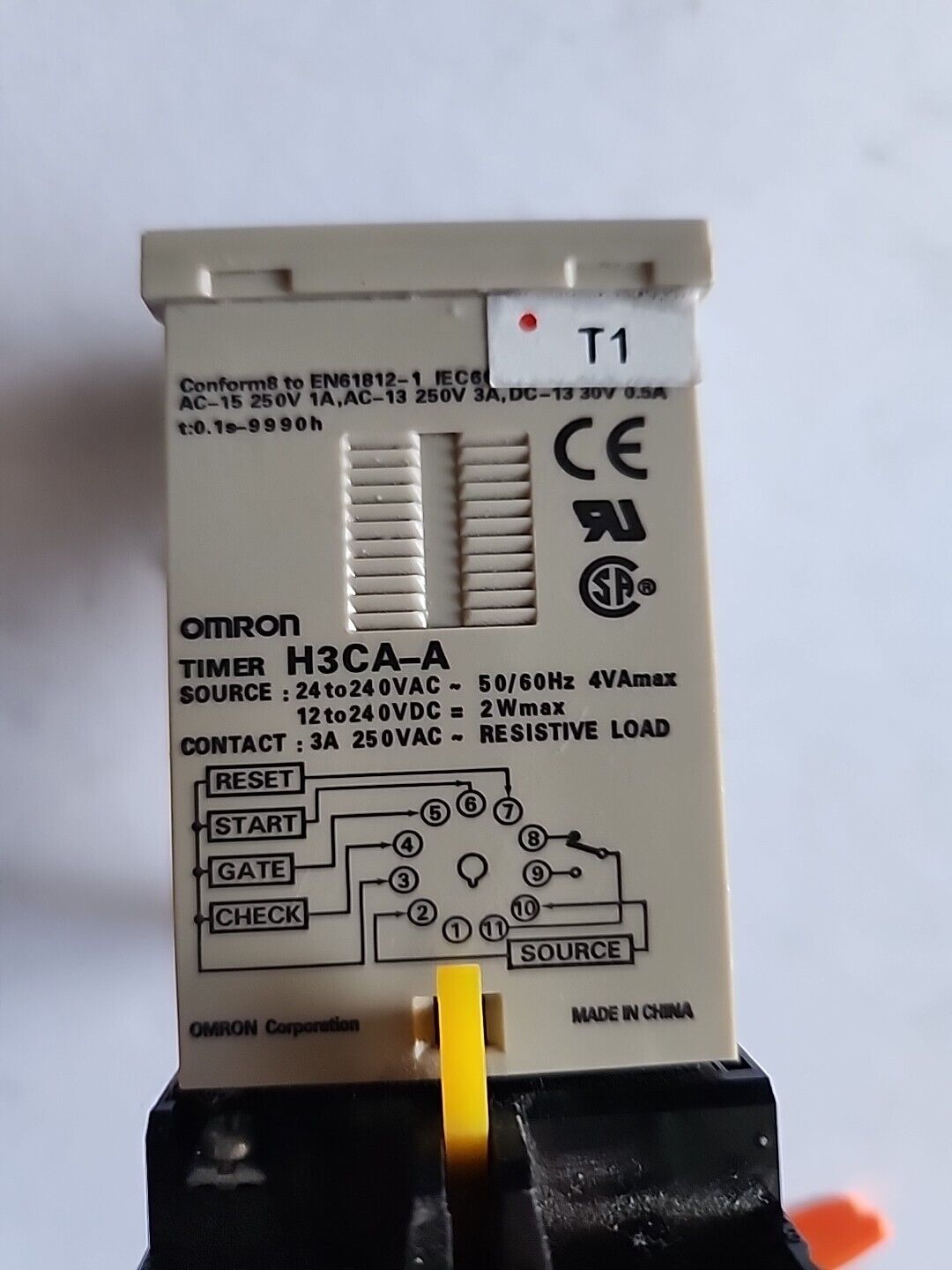 Omron H3CA-A Digital Timer & Base with Warranty & Free Shipping