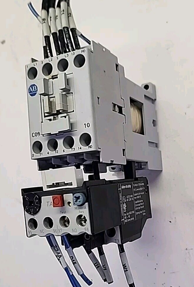 ALLEN BRADLEY STARTER 100-C09Z*10 SER A + 193-TAB16 1.0-1.6A Free Shipping