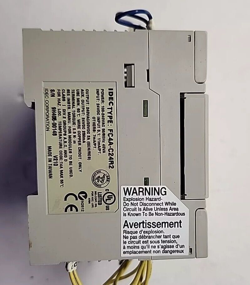 IDEC FC4A-C24R2 PLC Controller with Warranty & Free Shipping