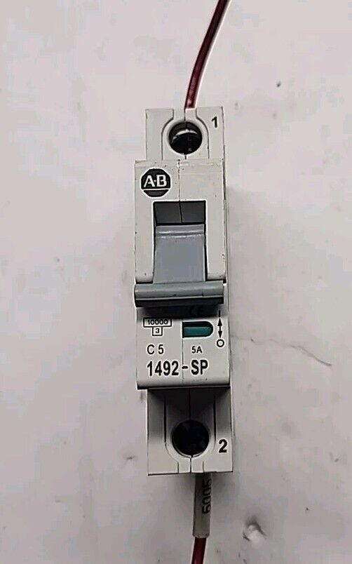 Allen-Bradley 1492-SP1C050 Series C Circuit Breaker 5A Free Shipping