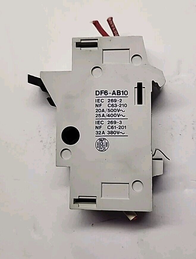 DF6-AB10 Telemecanique Fuse Holder & Fuse 32A 380V with Warranty & Free Shipping