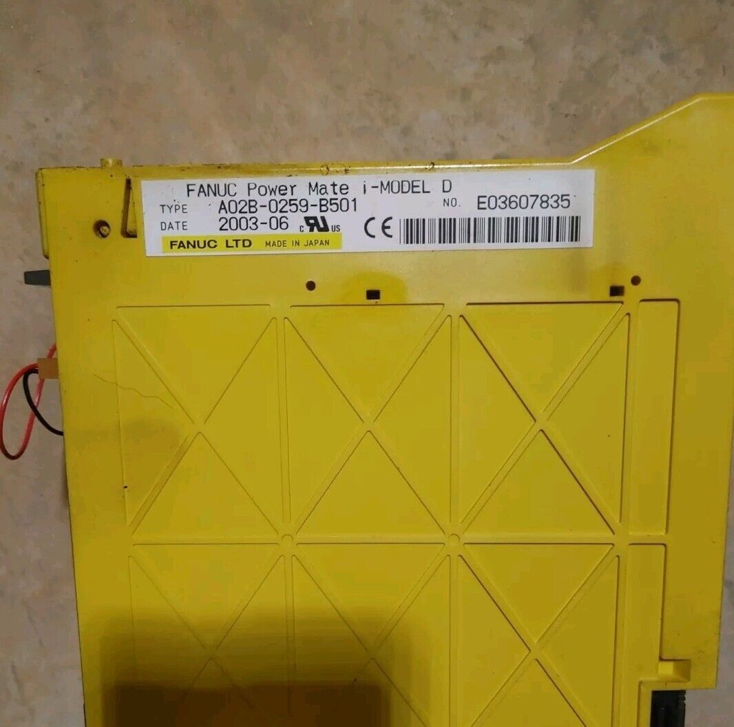 Fanuc Power Mate Controller A02B-0259-B501 I Model D - Free Shipping