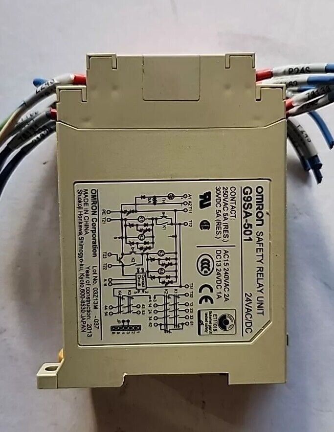 OMRON G9SA-501 SAFETY RELAY UNIT with Warranty & Free Shipping