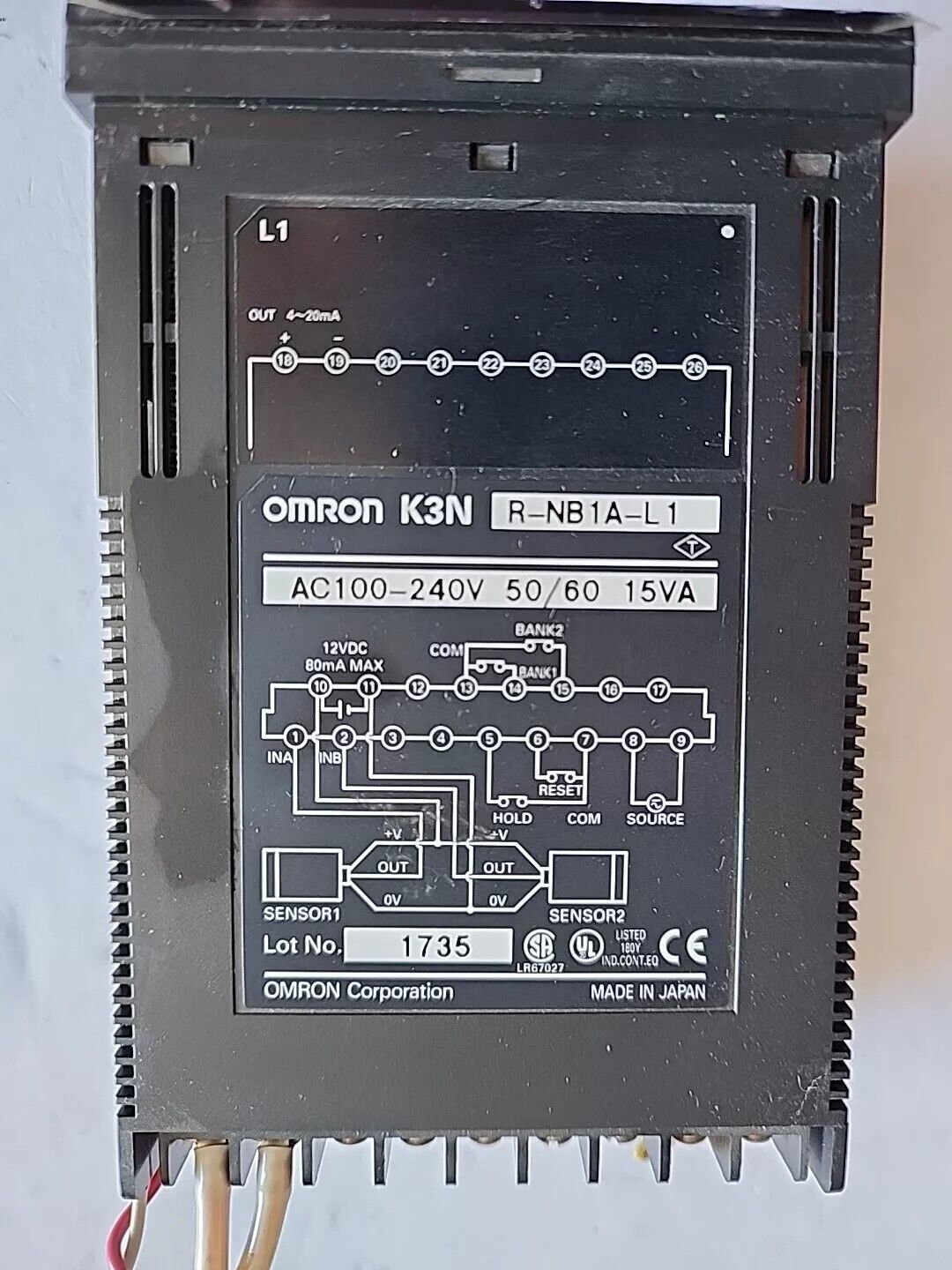 Omron K3N R-NB1A-L1 Digital Panel Indicator with Warranty & Free Shipping